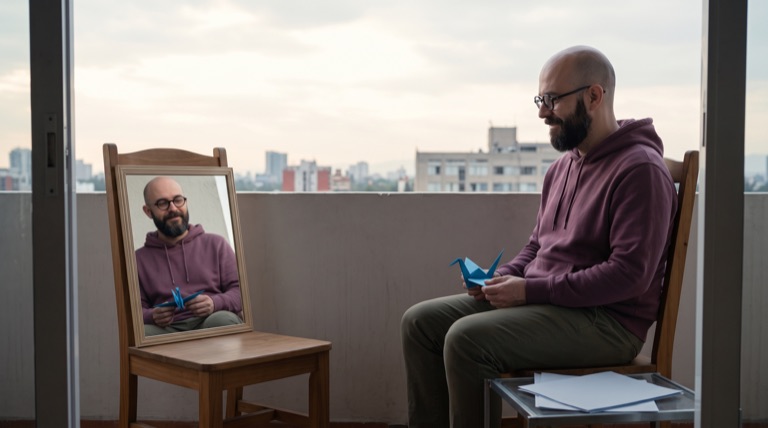 El papel también descansa · Origami y diseño de papel